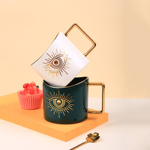 Nueva Taza de Cerámica 2026, Taza de Porcelana para Café, Bebidas Frías y Calientes, Regalo Creativo para <span class=keywords><strong>el</strong></span> Hogar, Desayuno, Leche, Té de la Tarde, Halloween - Product Image 2