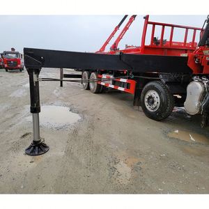 รถเครนติดตั้งบนรถบรรทุก Dongfeng 8x4 14 ตัน แบบแขนพับได้ สำหรับยกวัสดุอเนกประสงค์ ทนทานและแข็งแรง จากโรงงานโดยตรง - Product Image 6