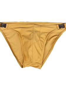 Costume da Bagno Uomo Personalizzabile con Logo, Slip Triangolare Bikini Tinta Unita, 1 Pezzo Sportivo per Surf con Bottone - Product Image 5