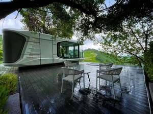 Three-story Eco-Friendly Luxury Container Villa <strong>Houses</strong> with Customizable Cafes &amp; Wine Rooms Mountain Farm Cabin - Product Image 3