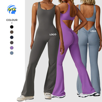 Ensemble de combinaison de sport et yoga, tenue de gym, tenue de fitness, combinaison de sport en nylon et élasthanne