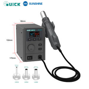 QUICK 2008 Pro 110V/220V 750W Estación <span class=keywords><strong>de</strong></span> soldadura <span class=keywords><strong>de</strong></span> aire caliente Pantalla digital LED <span class=keywords><strong>Pistola</strong></span> <span class=keywords><strong>de</strong></span> <span class=keywords><strong>calor</strong></span> <span class=keywords><strong>de</strong></span> aire caliente <span class=keywords><strong>de</strong></span> viento suave Herramienta <span class=keywords><strong>de</strong></span> estación <span class=keywords><strong>de</strong></span> retrabajo SMD - Product Image 6