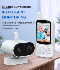 Monitor <span class=keywords><strong>para</strong></span> Bebés de Buena Calidad, Sin WiFi, Audio Bidireccional, Resolución 720P, Pantalla de 2.8 Pulgadas, Visión Nocturna, Reproductor de Música, Detección de Movimiento - Product Image 6