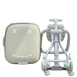 Maleta Infantil Moderna con Ruedas Giratorias, Diseño de Dibujos Animados, Ecológica, Resistente, Ligera y Portátil para las Aventuras del Bebé, con Soporte para Avión - Product Image 1