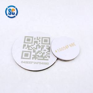 Sencan Factory <span class=keywords><strong>RFID</strong></span> koin dapat ditulis ulang bulat 13.56MHz <span class=keywords><strong>HF</strong></span> PVC ABS Token NFC <span class=keywords><strong>label</strong></span> stiker tag koin - Product Image 6