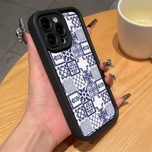 Casing penutup ponsel ubin bunga kuno, untuk <span class=keywords><strong>iPhone</strong></span> 7 16E 16 15 14 Plus XS XR 11 12 Mini 13 Pro Max Coque <span class=keywords><strong>Shell</strong></span> Fundas - Product Image 6