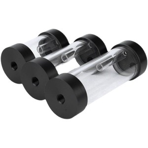 Réservoir de refroidissement à eau en acrylique Ococo, diamètre 50 mm, avec conception de tube à turbulences interne pour système de refroidissement à eau - Product Image 3