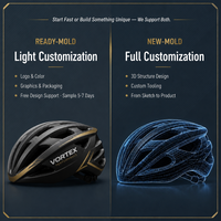Casco MTB Ligero DEVIATE al por Mayor de Fábrica con Luz LED de Advertencia Recargable por USB, Visera Grande y Color Personalizado para Ciclismo Deportivo de Adultos