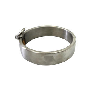 BDSM Fetisch Vorhängeschloss Halsband aus Edelstahl, Fesselring für den Körper, Sexspielzeug für Männer und Frauen - Product Image 4