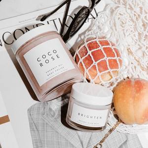 En gros Marque Privée Végétalien Bio Visage Et corps Exfoliant Blanchissant Gommage Pour Le Corps