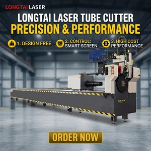 Macchina per Taglio Laser di Tubi 6m 100mm, Taglio Laser a Fibra per Tubi, Profili in Acciaio a <span class=keywords><strong>C</strong></span> e Tubi - Product Image 1