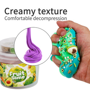 Nouvelle pâte à modeler fruitée, argile douce, tranches de cristal, pâte à modeler extensible et moelleuse, jouets en pâte à modeler pour enfants - Product Image 2
