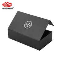 Emballage de boîte-cadeau de carton de présentation en papier rigide mat de luxe magnétique personnalisé de qualité supérieure Boite Vide Pour Cravatte
