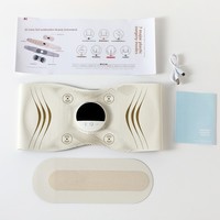 Ceinture de massage abdominale intelligente chauffante, masseur lombaire à impulsions, masseur EMS de fitness à domicile, rechargeable, musical QL-3