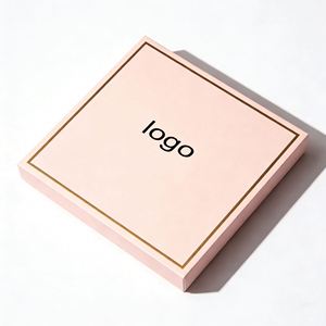 Factory Direct Customizable Free Design White Gray Board <b>Gift</b> <b>Box</b> With Ribbon Elegant Ideal for Jewelry Packaging - Product Image 1