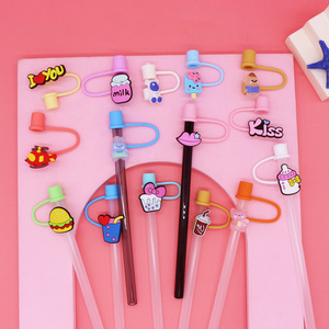 จุกปิดปลายหลอดดูดน้ำแบบใช้ซ้ำได้กันฝุ่นขนาด10มม. สำหรับใส่แก้ว - Product Image 5