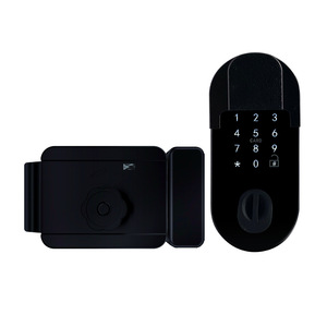 ยูเฟิง ไมชิสมาร์ทดอร์ล็อค ปลดล็อคด้วยรหัสผ่าน ความหนาประตู 30-70 มม. กันน้ำกลางแจ้ง สแตนเลสสตีล ล็อคหัวกระทิง - Product Image 1