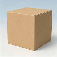 Boîte en carton ondulé carrée personnalisée pour bière et boissons, emballage alimentaire domestique, OEM ODM, vente en gros