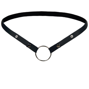 Moda nera Gay Bar Show Clubwear Sexy <span class=keywords><strong>uomo</strong></span> pieno di pelle Bondage imbracatura per adulti con paillettes - Product Image 6
