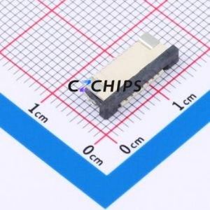 FPC-1.0AX-7PWCR-H25 FFC/FPC Connector SMD,P=1mm,Horizontal Mount Connector Drawer Type Bottom Contact 7P 1mm - Product Image 1