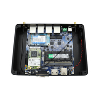 Router Mini PC Murah 4*LAN I211 Quad Core Celeron J1900 CPU untuk Pfsense, Firewall, Perangkat Digital Signage, Komputer Mikro
