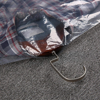 Machine automatique de fabrication de housses de rangement transparentes anti-poussière pour vêtements, sacs à vêtements et sacs suspendus pour vêtements