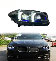 Phares LED DRL Snake Eye améliorés, 4000 Lumens, 4000K, double couleur, Plug & Play, 12V, neufs, 25W, garantie 1 an pour Série 5 F10 LCI