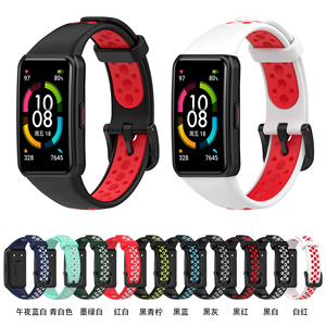 Trendybay para <span class=keywords><strong>Huawei</strong></span> <span class=keywords><strong>Band</strong></span> <span class=keywords><strong>6</strong></span> Correa transpirable deporte correa de repuesto correa de reloj inteligente pulsera para Honor <span class=keywords><strong>Band</strong></span> 7 <span class=keywords><strong>6</strong></span> correa de reloj - Product Image 6