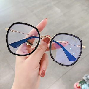 Lunettes anti-lumière bleue ovales à monture intégrale pour femmes, verres plats 8026, origine Taizhou - Product Image 2