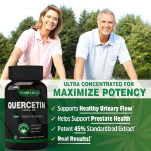 OEMフィセチンケルセチン亜鉛植物エルダーベリーエキスヘルスケアサプリメントケルセチンカプセル - Product Image 6