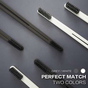 Artículos de Aseo Ecológicos para Hotel, Envueltos Individualmente, Cepillo de Dientes y Pasta Dental Desechables para Viaje, Logotipo Personalizado, Marca QINMU, China - Product Image 4