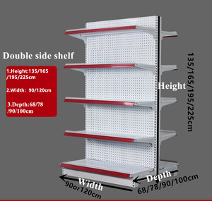 Trắng nặng Kệ siêu thị kệ trưng bày bán kim loại cửa hàng kệ trưng bày kệ phụ kiện ăn nhẹ kệ trong siêu thị - Product Image 4