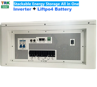 Batterie solaire tout-en-un empilable LiFePO4 10kW 30kWh avec BMS, 110V/230V monophasé US, 8000 cycles