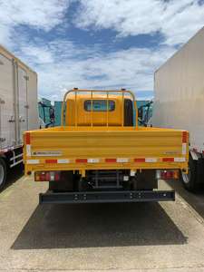 Qingling Isuzu KV100 vrachtwagen 4x2 diesel 3,5 ton LHD bakwagen/vlakke laadbak mini lichte vrachtwagen kleine vrachtwagen 4-8 ton bezorging transport - Product Image 4