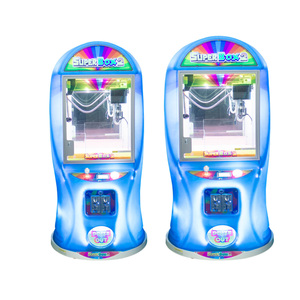 Alta calidad encantadora cena box 2 arcade garra máquina de mecanismo con azul - Product Image 2