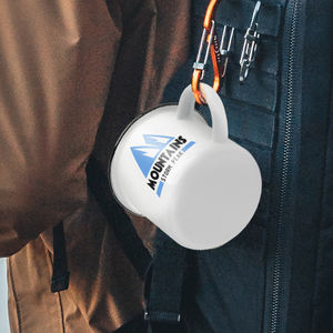 แก้วเคลือบพิมพ์ลาย PYD Life Camping สำหรับขายส่ง ปรับแต่งได้ พร้อมโลโ<span class=keywords><strong>ก</strong></span>้ตามสั่ง <span class=keywords><strong>ขอบ</strong></span>สีดำ - Product Image 6