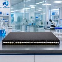 S6800-4C Chasis de Switch de Enrutamiento Ethernet Modular de 4 Ranuras, Unidad de Estación de Agregación de Datos de Red de Capa 3 Administrada de Alta Densidad