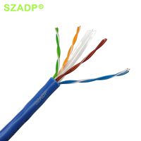 Câble réseau POE Cat5e/Cat6/Cat6a NEXANS, câble PVC*PE intérieur/extérieur, UTP/FTP/SFTP, CCA/Cuivre/CCAG/HCCA/CCC, testé et certifié