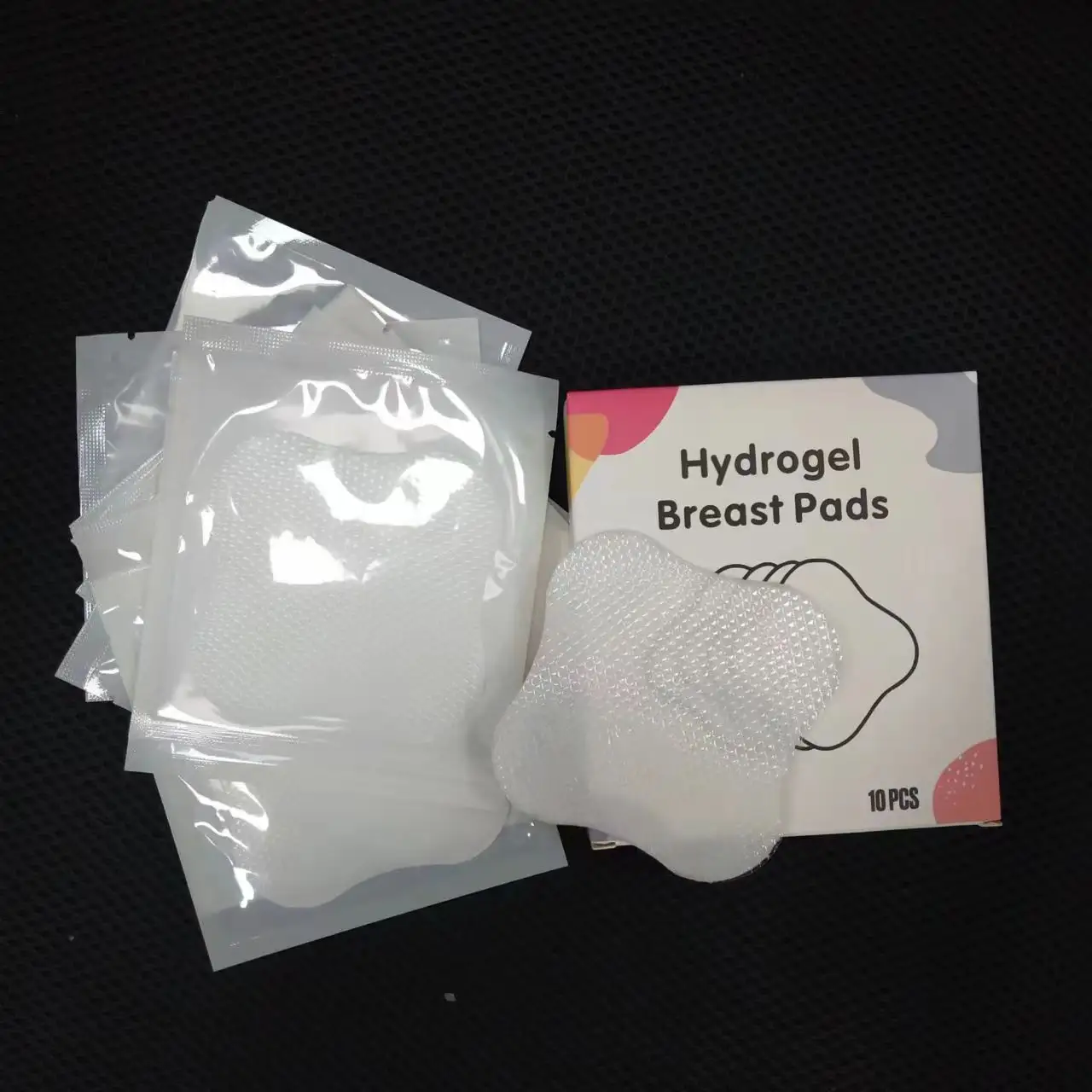 Hydrogel điều dưỡng vú làm mát miếng đệm phụ nữ dùng một lần mang thai Núm vú làm mát miếng đệm vú tái sử dụng hữu cơ