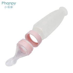 <span class=keywords><strong>Sempre</strong></span> In Magazzino Cucchiaio di Bambino Del Silicone Bottiglia Per I Bambini - Product Image 2