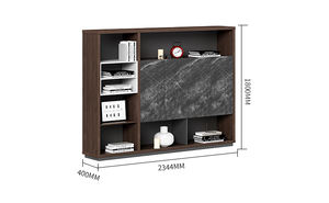 خزانة ملفات خشبية بتصميم عصري، أثاث مكتبي للتخزين مباشرة من المصنع للمنزل أو المدرسة، خزانة ملفات بفتحات متعددة - Product Image 6