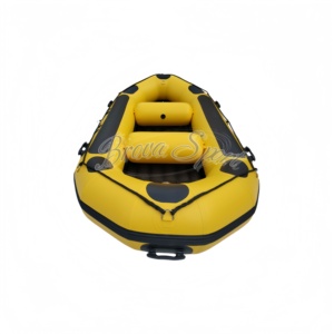 Bateau pneumatique CE 11 places 480 cm en Hypalon PVC avec fond flottant, casques et pagaies - Product Image 5