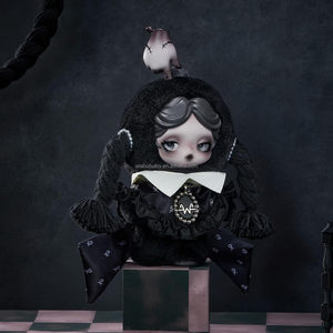 100% Authentique SKULLPANDA Wednesday Pendentif Peluche Version Uniforme Collégien Nevmore Boîte Mystère Ascenseur - Product Image 6