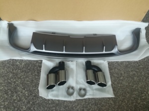 Accessori auto parti automobilistiche labbro paraurti posteriore per Audi <span class=keywords><strong>A5</strong></span> Sline <span class=keywords><strong>2017</strong></span> aggiornamento S5 diffusore - Product Image 3