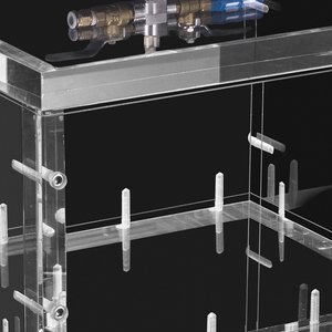 Customized Vacuum Glove Box Laboratory Glove Box Lithium Battery Dustproof Aseptic Box Acrylic Simple Glove Box - Product Image 4
