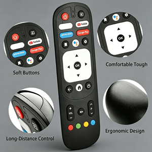 <span class=keywords><strong>Telecomando</strong></span> vocale RM-C3287 compatibile con TV LED JVC Android TV 4K UHD, <span class=keywords><strong>telecomando</strong></span> sostitutivo con pulsanti <span class=keywords><strong>Netflix</strong></span> e YouTube - Product Image 2
