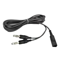 Prises et câbles électrochirurgicaux de forceps européens bipolaires réutilisables de haute qualité conducteur en cuivre