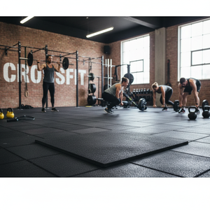 Pavimentazione Speciale per Fitness ad Alta Densità 15 mm per CrossFit, Tappetini e Piastrelle in Gomma EPDM, PU e SBR - Product Image 3