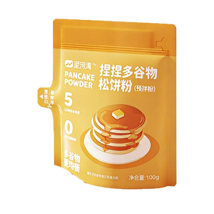 ニヘワン パンケーキパウダー カスタードパウダー 美味しい OEM ODM 低糖質 高タンパク質 低カロリー 低糖 100g袋 - Product Image 1