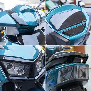 CKD SKD Motocicleta eléctrica con batería extraíble personalizada de fábrica de 10 pulgadas 700/900W 55 km/h Velocidad <span class=keywords><strong>Moto</strong></span> eléctrica con dos asientos - Product Image 3